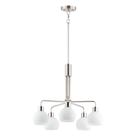 Maxim Lighting Coraline 5-Light Chandelier 11277SWSN